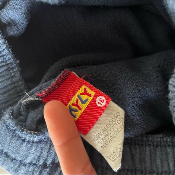 Vintage y2k Kyly joggers blue sweatpants girls 16 or womens xs - Picture 5 of 6